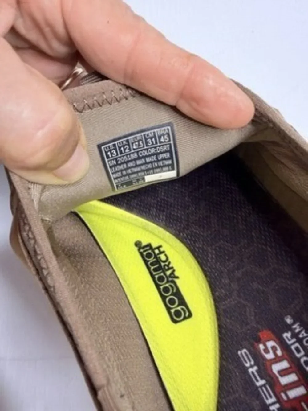Mens Skechers Slip-Ins New Condition Fit 13